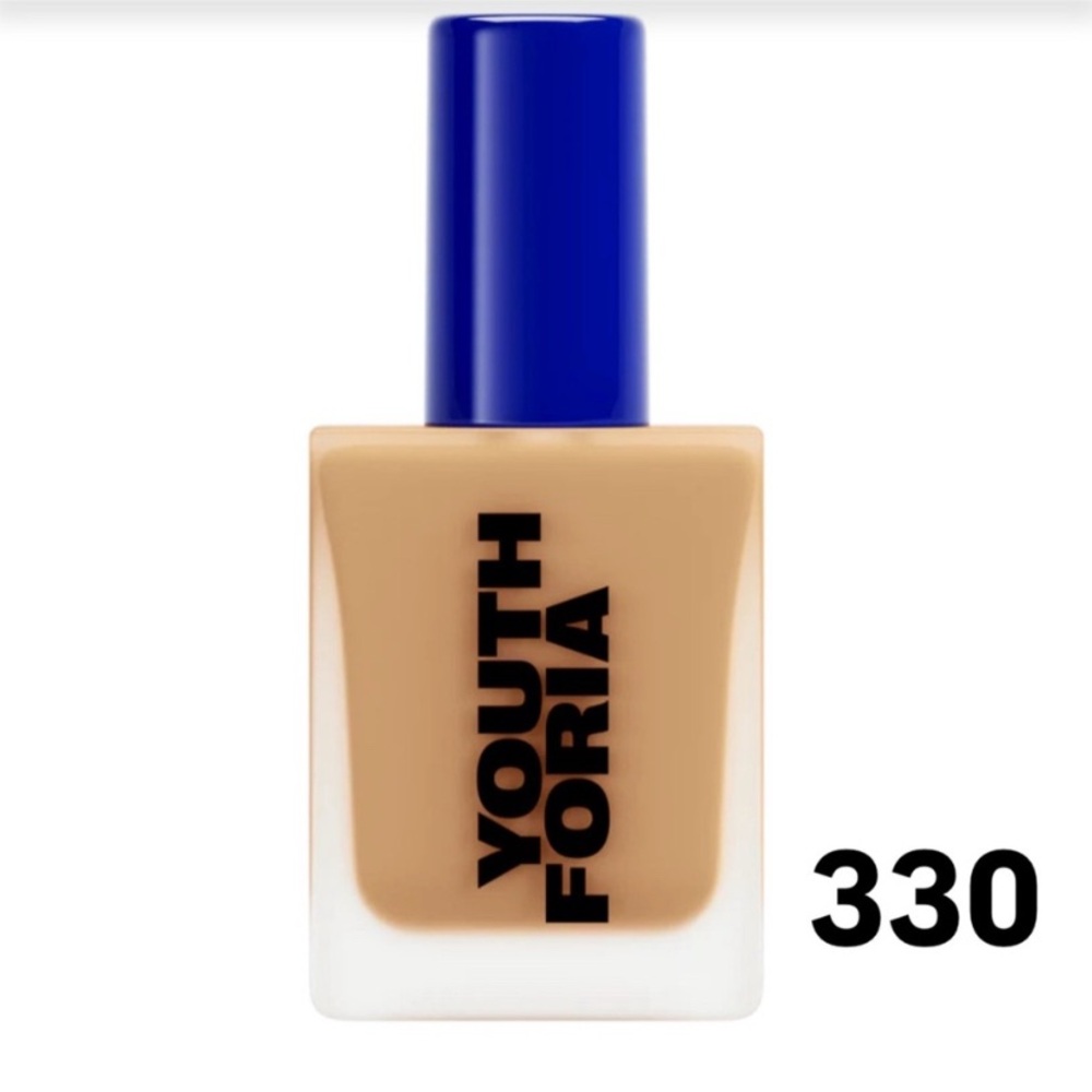 NIB YOUTHFORIA DATE NIGHT SKIN TINT SERUM FOUNDATION 330 Medium